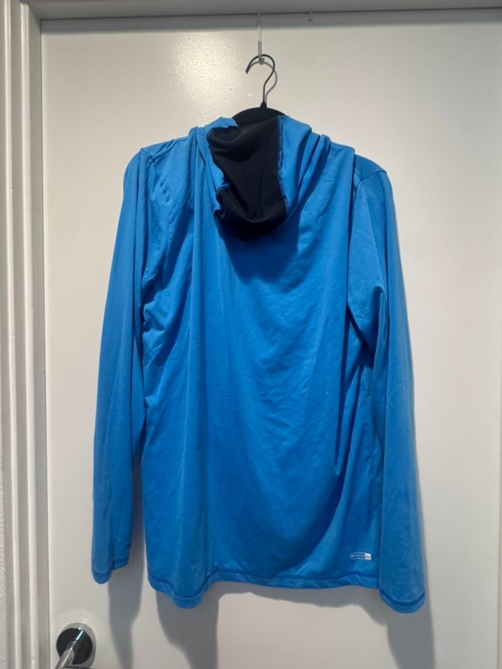 Men's Dredge Hooded Rash Guard Blue Size Large - Picture 3 of 4
